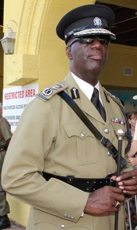 Commissioner of Police in St. Kitts and Nevis Mr. Celvin G. Walwyn